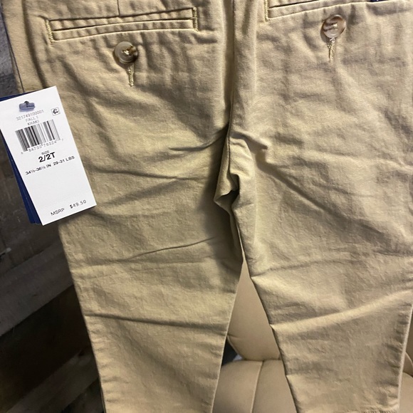 Polo NWT Khaki Pants 2T. - Picture 2 of 2